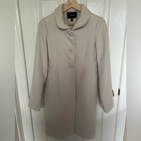 Jacob Elegant Dressy Fall/Winter Vintage Pea Coat - Picture 3 of 17